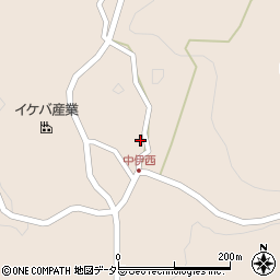愛知県岡崎市中伊西町森下53周辺の地図