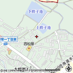滋賀県大津市大将軍2丁目2周辺の地図
