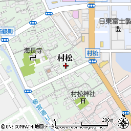 静岡県静岡市清水区村松69-5周辺の地図