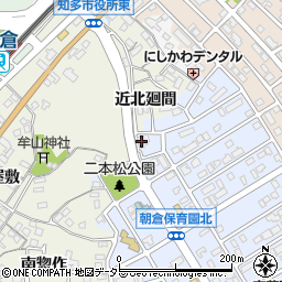 愛知県知多市朝倉町146周辺の地図