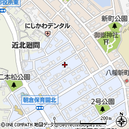 愛知県知多市朝倉町222周辺の地図