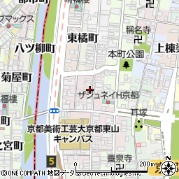 京都府京都市東山区正面町周辺の地図