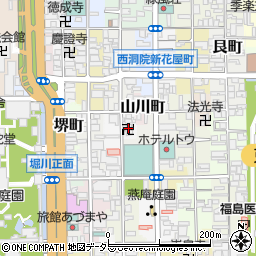 一念寺周辺の地図