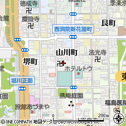 京都府京都市下京区柳町320-2周辺の地図
