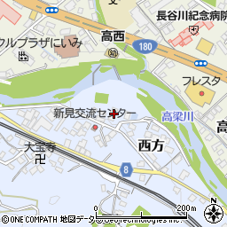 岡山県新見市西方861周辺の地図