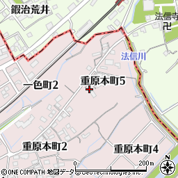 野村自動車周辺の地図