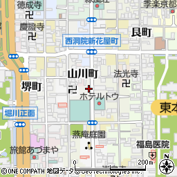 〒600-8327 京都府京都市下京区西洞院町の地図