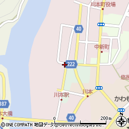 株式会社ジェクト　川本営業所周辺の地図