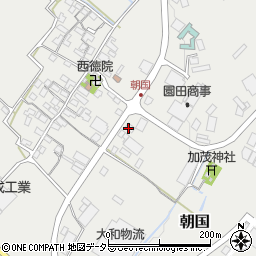 滋賀県湖南市朝国241周辺の地図