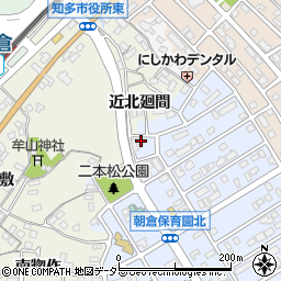 愛知県知多市朝倉町145周辺の地図