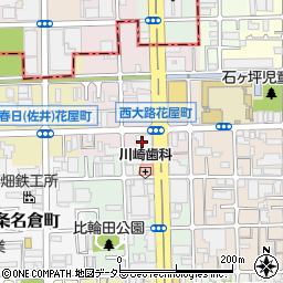 京都府京都市下京区西七条掛越町27周辺の地図