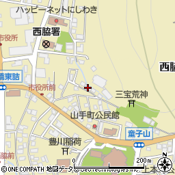 兵庫県西脇市西脇771-34周辺の地図