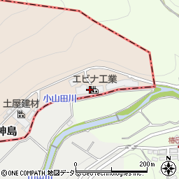 静岡県伊豆の国市神島1440周辺の地図