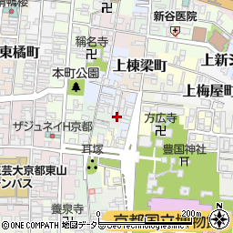 京都府京都市東山区西棟梁町周辺の地図