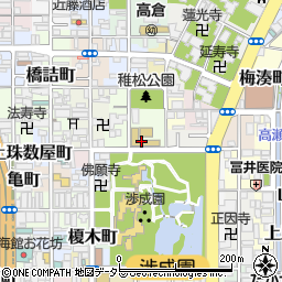 稚松公園周辺の地図