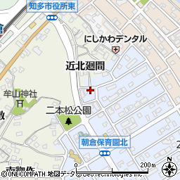 愛知県知多市朝倉町144周辺の地図