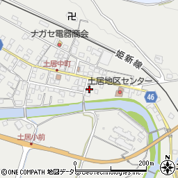 岡山県美作市土居256周辺の地図