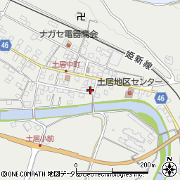 岡山県美作市土居266周辺の地図