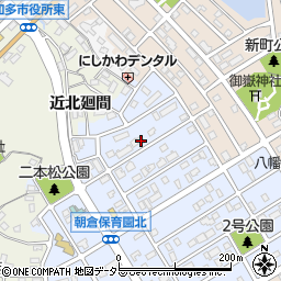 愛知県知多市朝倉町176周辺の地図