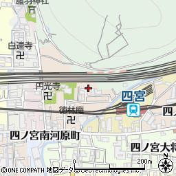 京都府京都市山科区四ノ宮泉水町10-47周辺の地図