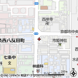 京都府京都市下京区朱雀分木町52-1周辺の地図