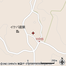 愛知県岡崎市中伊西町森下周辺の地図