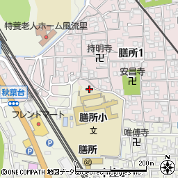 大津市立膳所児童クラブ周辺の地図