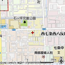 京都府京都市下京区西七条東石ケ坪町59-1周辺の地図