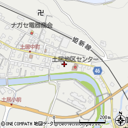岡山県美作市土居260周辺の地図