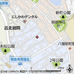 愛知県知多市朝倉町225周辺の地図