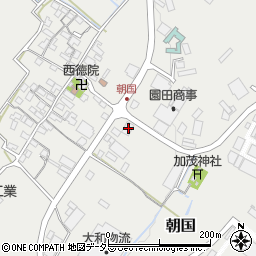滋賀県湖南市朝国243-3周辺の地図