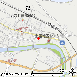 岡山県美作市土居259周辺の地図