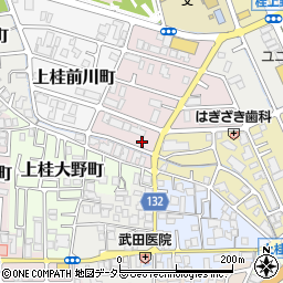 京都府京都市西京区上桂北ノ口町222周辺の地図