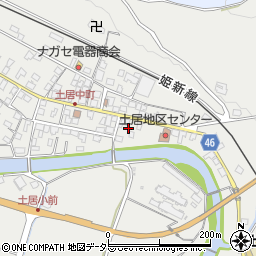 岡山県美作市土居257周辺の地図