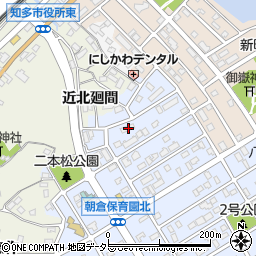 愛知県知多市朝倉町151周辺の地図