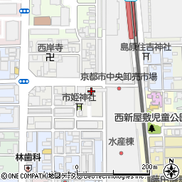 株式会社大水京都支社　鮮魚部一般課周辺の地図
