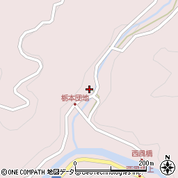 愛知県岡崎市桜形町栃本周辺の地図