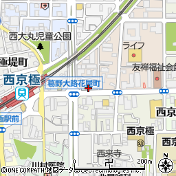 京都府京都市右京区西京極畔勝町26周辺の地図