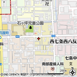 京都府京都市下京区西七条東石ケ坪町36周辺の地図