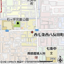 京都府京都市下京区西七条東石ケ坪町44-2周辺の地図