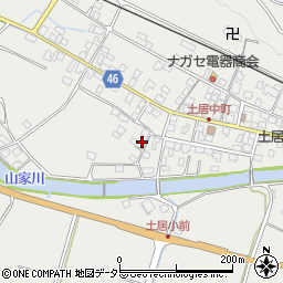 岡山県美作市土居441-2周辺の地図