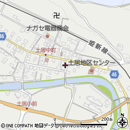 岡山県美作市土居264周辺の地図