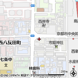 京都府京都市下京区朱雀分木町55周辺の地図
