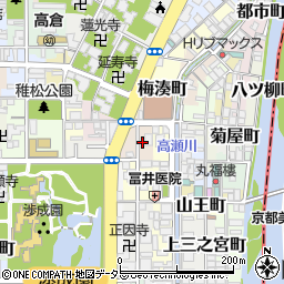 京都府京都市下京区大工町487周辺の地図