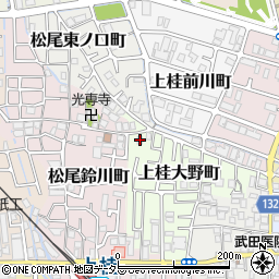パストラル上桂周辺の地図