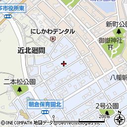 愛知県知多市朝倉町173周辺の地図