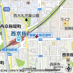 京進スクール・ワン西京極教室−個別指導周辺の地図