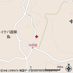 愛知県岡崎市中伊西町森下50周辺の地図