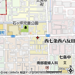 京都府京都市下京区西七条東石ケ坪町40周辺の地図