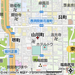 永田文昌堂周辺の地図